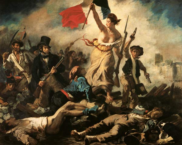 Delacroix Liberty at the Barricades